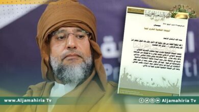 الجبهة الشعبية لتحرير ليبيا ترد على صوان: الدكتور سيف الإسلام وضع مصلحة الشعب أولوية