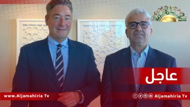 عاجل// السفير الألماني في ليبيا: شددت وباشاغا على أهمية نجاح الوساطة الحالية من قبل البعثة الأممية ونبذ أي عنف أو استخدام للقوة