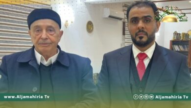 خلال لقاء مع عقيلة صالح.. وزير مالية باشاغا يتعهد بدعم مفوضية الانتخابات ومؤسسة النفط