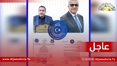 عاجل| وزير الداخلية بحكومة باشاغا يمنع إجراء أي تعديل أو تغير كلي أو جزئي بالمراكز القانونية والإدارية في كافة الهيئات والمصالح والأجهزة والإدارات.