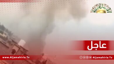 عاجل| حريق في منزل عائلة الدليو بقصر بن غشير وترجيحات بأن السبب هو تخزين البنزين فوق سطح المنزل