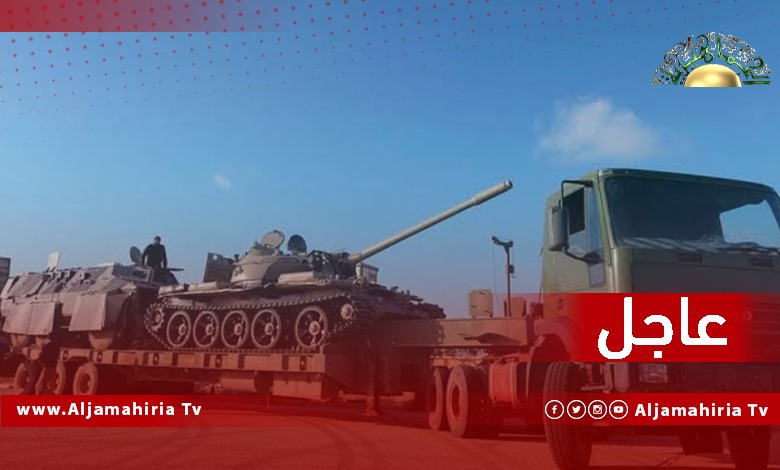 عاجل// إغلاق الطريق الساحلي وتمركزات عسكرية مدججة بالأسلحة الثقيلة والدبابات منتشرة على طول الطريق من مدينة الزاوية وصولا لبوابة ال١٧