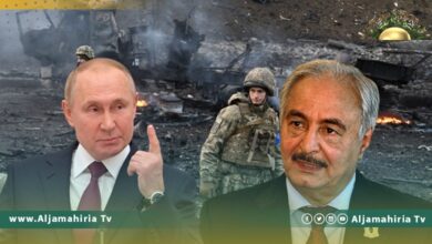 أوكرانيا: حفتر سيرسل مقاتلين ليبيين للقتال في صفوف روسيا