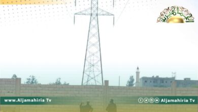 حصر المباني الواقعة تحت خطوط الضغط العالي في وادي الربيع