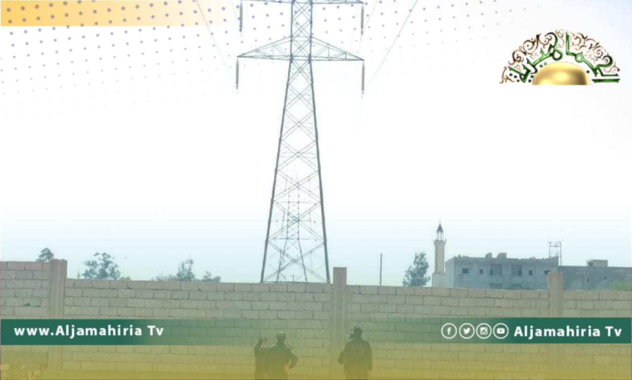 حصر المباني الواقعة تحت خطوط الضغط العالي في وادي الربيع