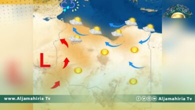 مركز الأرصاد الجوية يتوقع هبوب الرياح وعدم استقرار الطقس