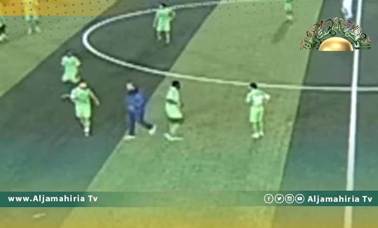 فريق خليج سرت يتعرض للتهديد أثناء وجوده في الملعب بالبيضاء