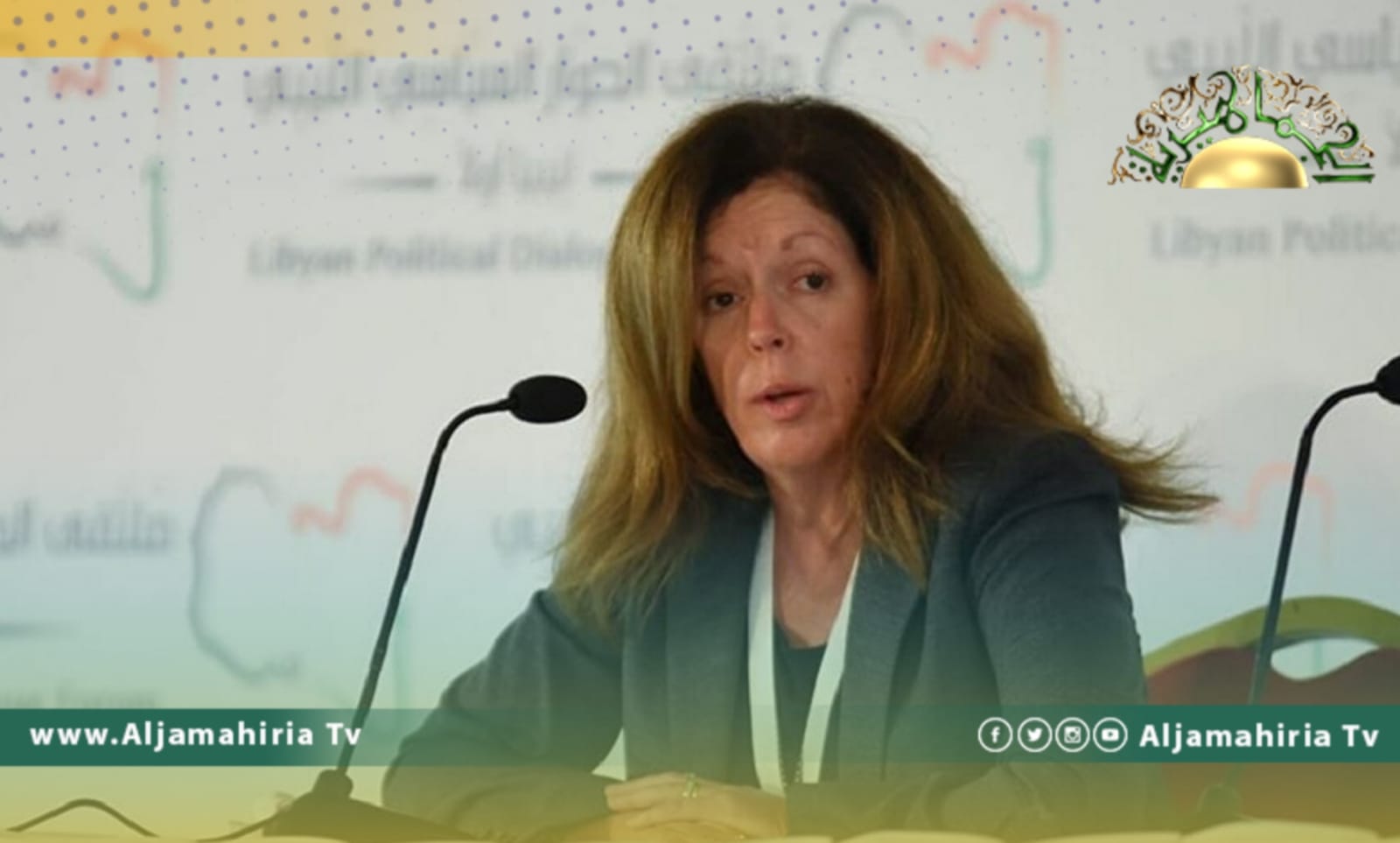 وليامز تعرب عن تفاؤلها بقرب اتفاق مجلسي النواب والدولة الإخواني