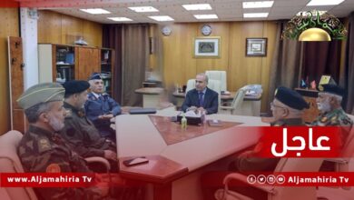 عاجل// اللافي يؤكد على استمرار دعم المجلس الرئاسي لعمل اللجنة العسكرية المشتركة 5+5 من أجل إنجاز المهام الموكلة إليها