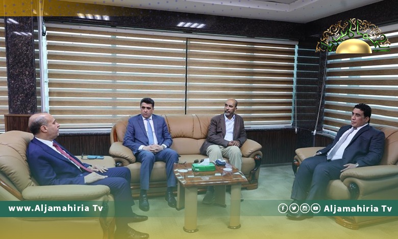 المنفي يلتقي رئيس ديوان المحاسبة ويشدد على دعم الأجهزة الرقابية لمتابعة المال العام