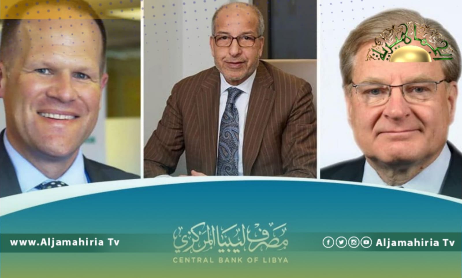 المصرف المركزي يكشف عن فحوى لقاء الكبير والسفير الأمريكي للمرة الثانية خلال أبريل الجاري