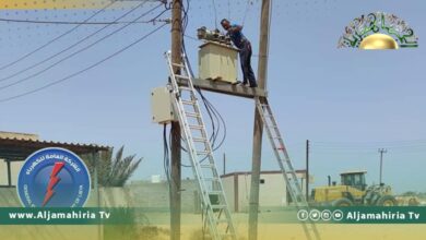 قبيل بدء الصيف.. الكهرباء تعمل على تنفيذ مشروع لتحسين التيار بمنطقة السائح