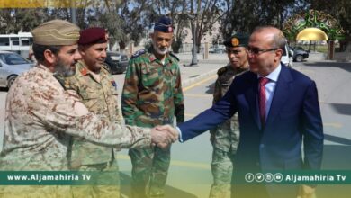 اللافي يؤكد أهمية التعاون العسكري بين ليبيا وتركيا