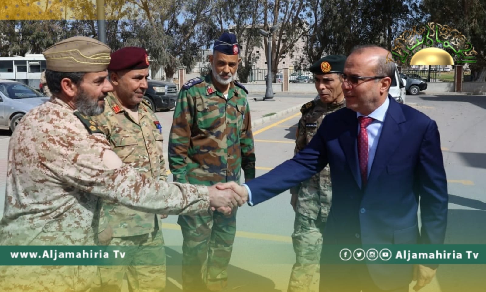 اللافي يؤكد أهمية التعاون العسكري بين ليبيا وتركيا