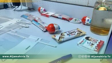 الرقابة على الأغذية: شوكولاتة كندر الموجودة بالبطنان لا تحمل رقم التشغيلة أو بلد المنشأ