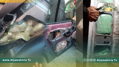 ضبط كميات ضخمة من الحشيش والهيروين والاكستاسي والخمور مخبأة داخل شحنة سيارات مستوردة