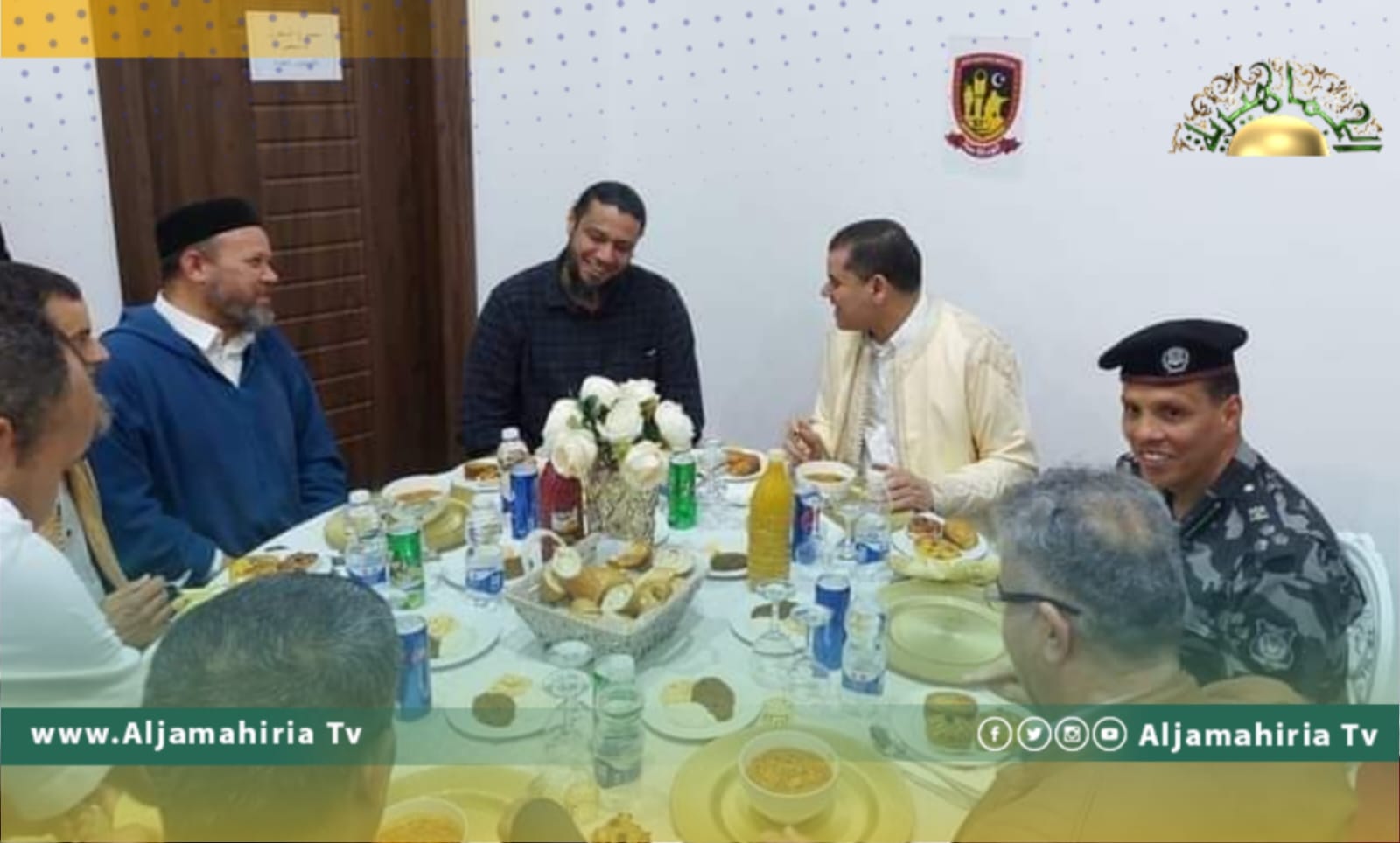 البقرة يستضيف الدبيبة على مائدة إفطار