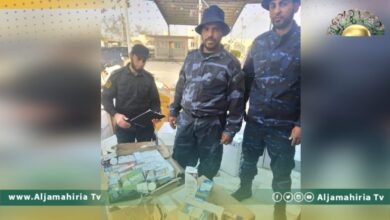 ضبط شحنة أدوية بشرية وبيطرية منتهية الصلاحية بغريان