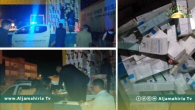 إحباط تهريب كميات كبيرة من الأدوية منتهية الصلاحية ومواد غذائية