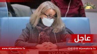 ممثلة فرنسا في مجلس الأمن: فرنسا ستواصل الالتزام بالعملية السياسية الانتقالية في ليبيا بدعم من الشركاء الدوليين