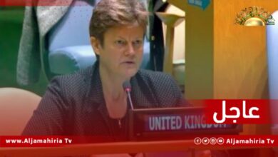 ممثلة بريطانيا في مجلس الأمن