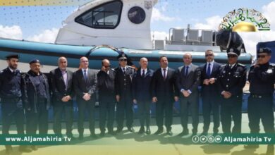 إيطاليا تسلم ليبيا زورقين من بين ستة زوارق بحرية