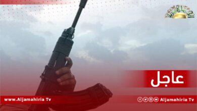 أصوات إطلاق رصاص