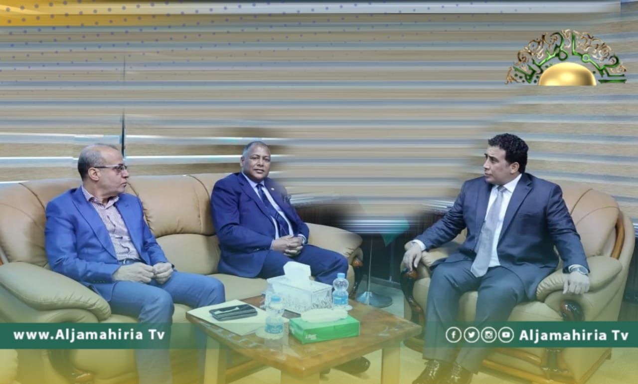 المنفي يلتقي وزير مالية الدبيبة.. وهذه هى الأجندة