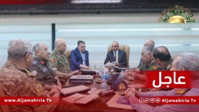 عاجل// اللافي والدبيبة والحداد يناقشون التسويات المالية والإدارية للعسكريين وتطبيق القوانين واللوائح المعمول بها في الخدمة العسكرية