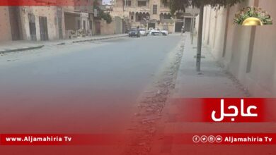 عاجل| أنباء عن إقفال طريق جامعة الزيتونة بسبب زيارة وليامز إلى ترهونة