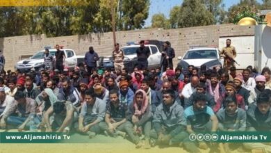 مديرية أمن الخمس: ضبط 375 مهاجر غير شرعي من البنجلاديش