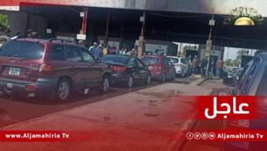 عاجل| ازدحام منفذ رأس جدير من الجانب الليبي وأنباء عن تسهيلات لمن يدفعون أموالا للمرور سريعا