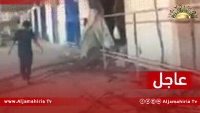 عاجل// المدعو معمر الضاوي آمر الكتيبة 55 يتوعد بالتصعيد في جنزور إذا ما تأخر تسليم قتلة وليد القط حسب زعمه