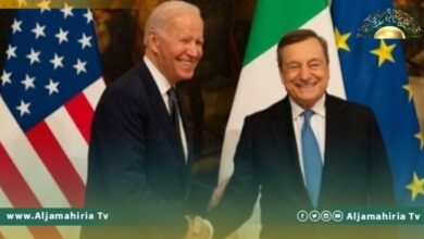 الملف الليبي يتصدر مباحثات دراجي المرتقبة للولايات المتحدة