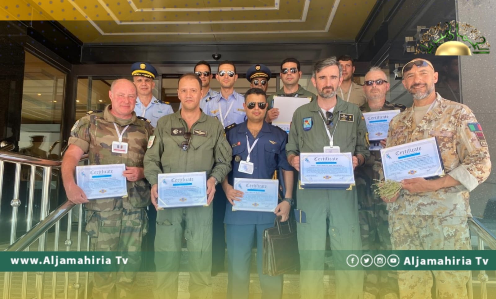 سلاح الجو الليبي يشارك في مبادرة دفاع 5+5 للبحث والإنقاذ