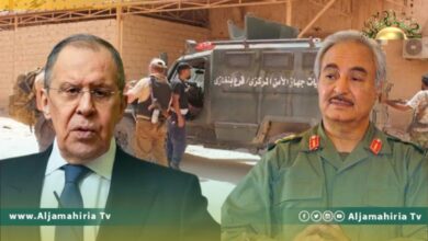 لافروف: فاغنر في ليبيا بدعوة من السلطات في طبرق