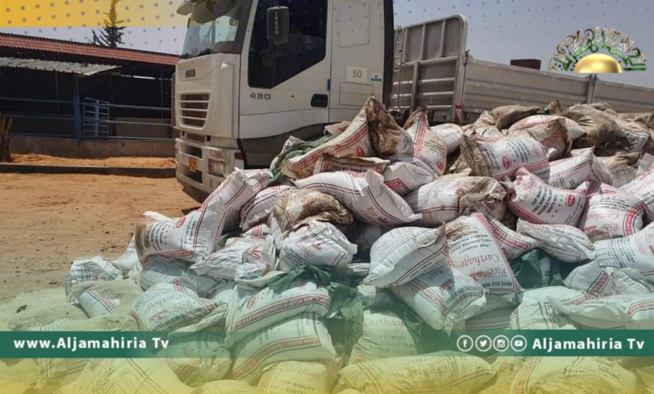 إحباط بيع شحنة أرز فاسدة مرفوضة ومقرر إعدامها منذ 7 سنوات