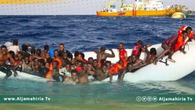 القوات التركية بليبيا تنقذ 17 مهاجرا قبالة مصراته