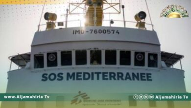 حثت منظمة "إس أو إس" البحر المتوسط"، البحرية الليبية على توفير مكان آمن لإنزال مهاجرين أنقذتهم
