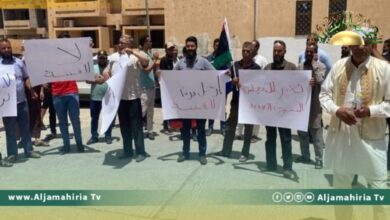 استياء بين أهالي ترهونة ومظاهرات.. لهذه الأسباب