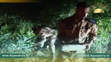 مكتب المتفجرات بالمباحث الجنائية فرع الوسطى يعلمون بإمكانيات بسيطة