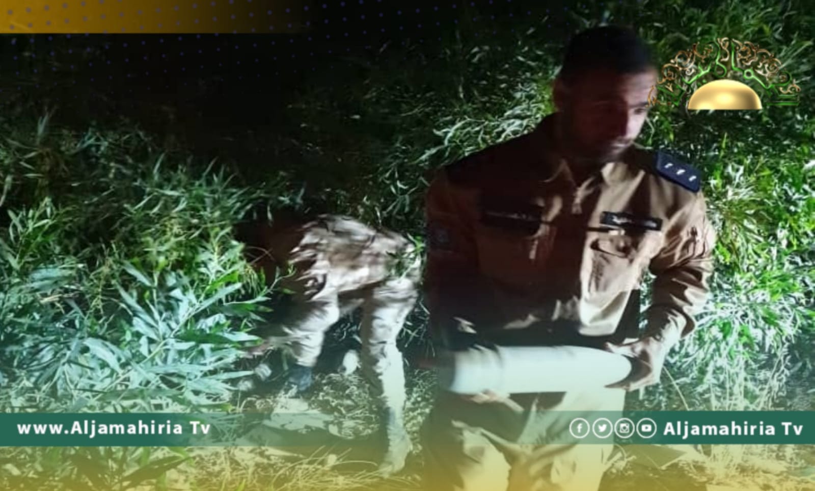 مكتب المتفجرات بالمباحث الجنائية فرع الوسطى يعلمون بإمكانيات بسيطة