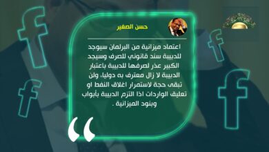 الصغير ينصح البرلمان بعدم اعتماد الميزانية لهذا السبب