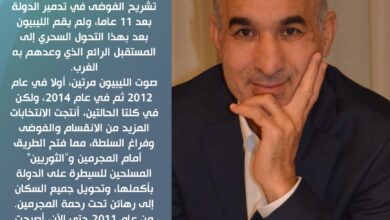 تشريح الفوضى في تدمير الدولة