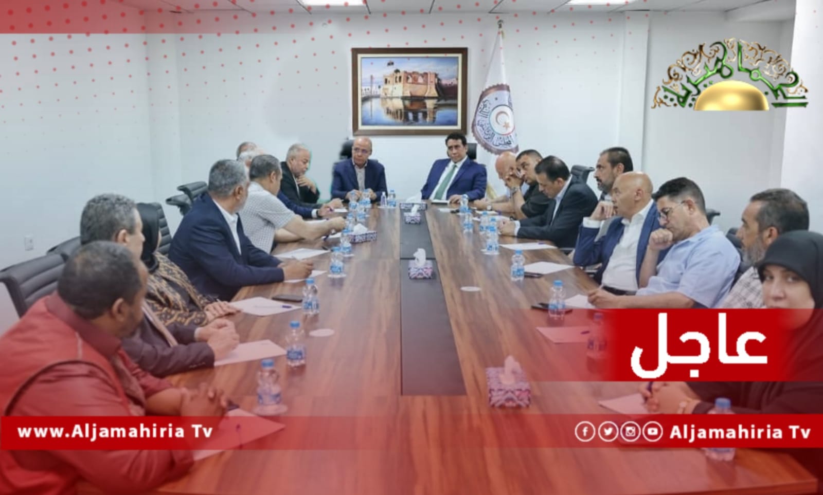 عاجل// اجتماع المنفي مع أعضاء النواب والدولة جاء للتأكيد على ضرورة استكمال العمل على المسار الدستوري للخروج من الأزمة السياسية