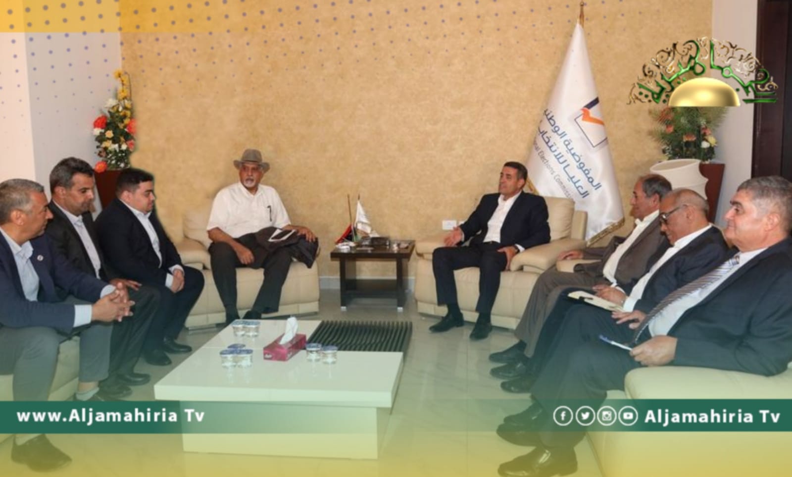 عاجل// أعضاء وفد لجنة عودة الأمانة للشعب يؤكدون دعمهم لجهود المفوضية الرامية لإجراء انتخابات حره نزيهة