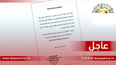 عاجل// وزارة التعليم العالي بحكومة الدبيبة تؤكد اعتزام الهند تقديم أكثر من 3000 منحة دراسية إلى ليبيا في أكثر من 26 حقلا دراسيا