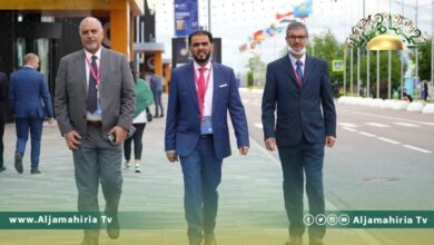 وفد رسمي من وزارة التخطيط بحكومة باشاغا يشارك في فعاليات المنتدى الاقتصادي الدولي بسانت بطرسبرج
