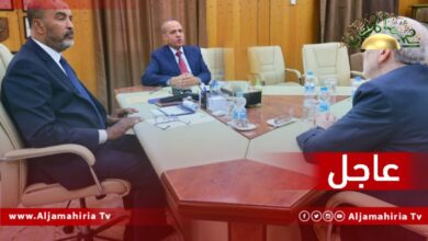عاجل// رئيس مؤسسة النفط يقدم للرئاسي إحاطة حول تداعيات قفل الحقول والموانئ النفطية على الإنتاج النفطي والاقتصاد والأمن الاجتماعي