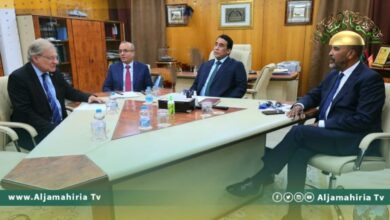 "الرئاسي" يستقبل السفير الأمريكي ويؤكد ترحيبه بأي اتفاق بين رئيسا مجلسي النواب والدولة يصل بالبلاد إلى الانتخابات